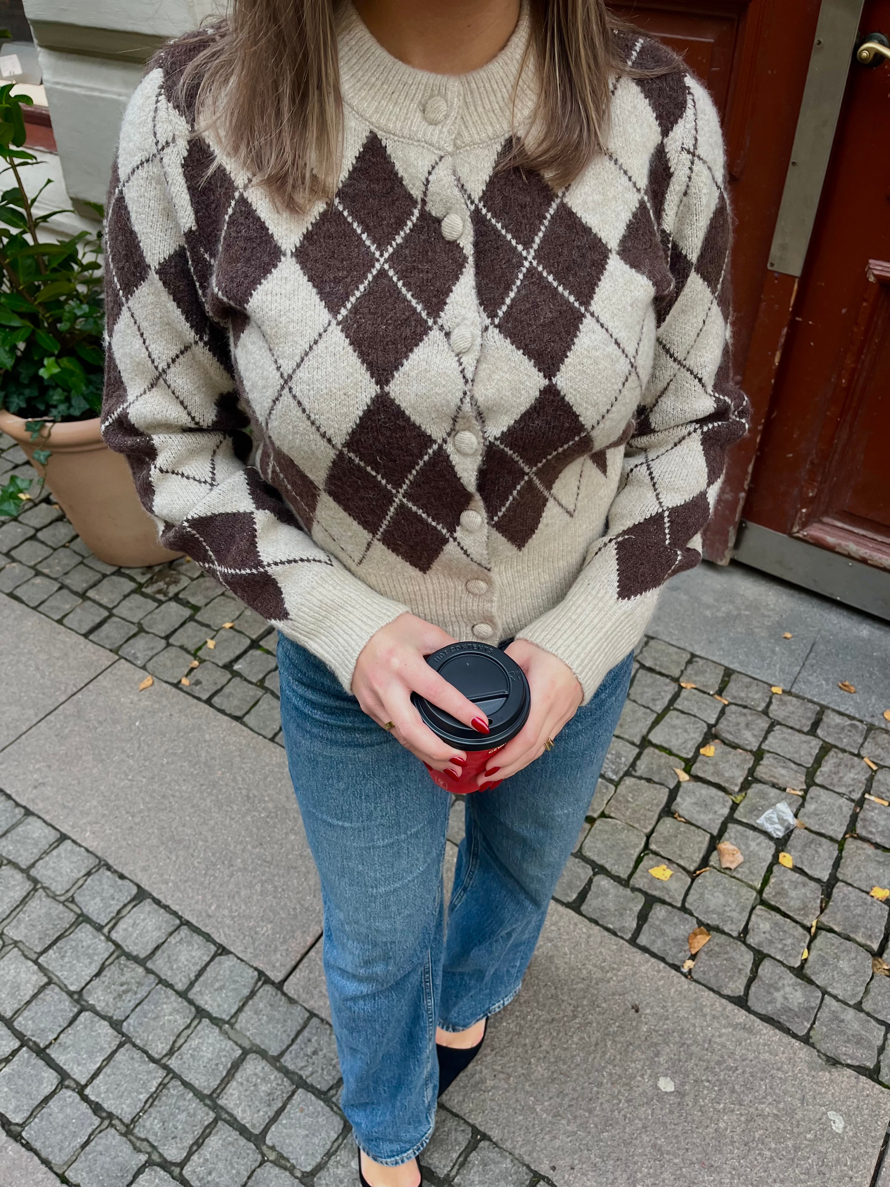 VMHALO Knit Cardigan - Oatmeal